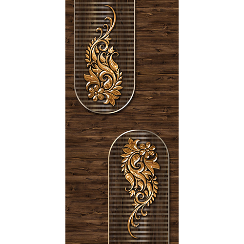 1540 3D Modern Door Print Paper