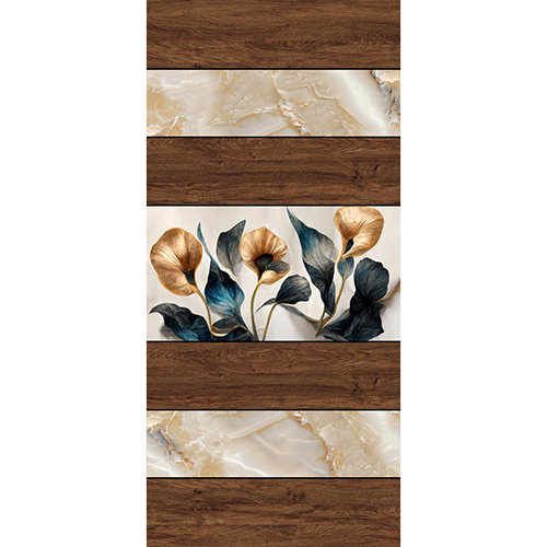 1544 3D Stylish Door Skin Print Paper - Feature: Moisture-Resistant