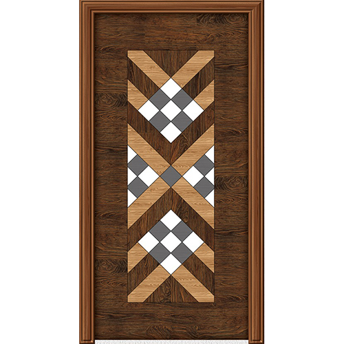 BS-DW-1014 Stylish Sunmica Wooden Door Skin Paper