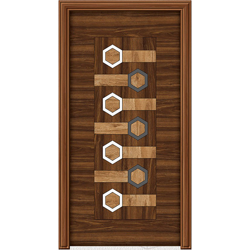 BS-DW-1021 Modern Sunmica Wooden Door Paper