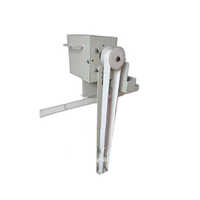 Belt Type Oil Skimmer - Stainless Steel, 220 Volt | Semi-automatic, Compact Design, Corrosion Resistant, White Finish