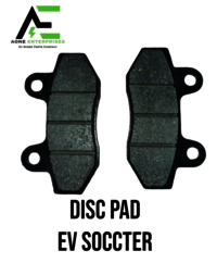 Disc Pad Ev Scooter - High Friction Composite Material, Standard Size Fits Most Models | Reliable Stopping Power, Noise Reduction Technology