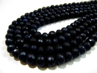 Dyed Sapphire Beads Rondelle Faceted Sapphire Beads 8-9mm13''long