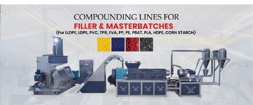 Compounding Lines For Filler And Masterbatches - Capacity: 1200 Kg/Hr