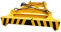 Container Lifting Spreader Beam - 20 & 40 Feet, Yellow, 35 Tonne Lifting Capacity, Easy To Operate, Rust Proof