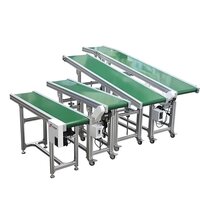 Factory produce Intelligent efficient cheap multifunvtion PVC/PU belt conveyor line