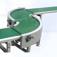 Factory produce Intelligent efficient cheap multifunvtion PVC/PU belt conveyor line
