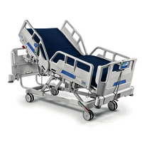 Hospital Bed - Iron Construction, 210x90x70 Cm, Electric, Automatic, White Color, Portable, New Condition, 220v Power Source, 100 Kg Weight