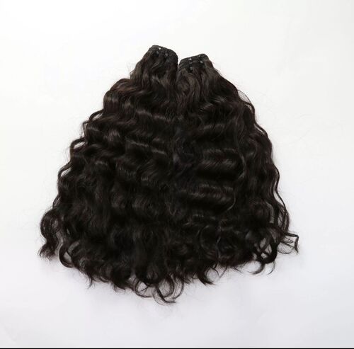 INDIAN WEFT HUMAN HAIR  TRANSPARANT LACE FREE STYLE HAIR