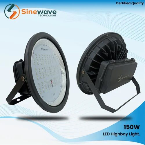 150W Coral Series Led High Bay Light - Color: Black