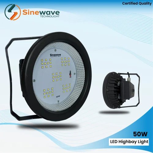 50w Led Highbay Light Wave Series