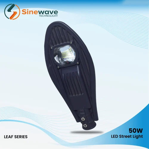 50w Led Street Light Leaf Series - Color: Pure White