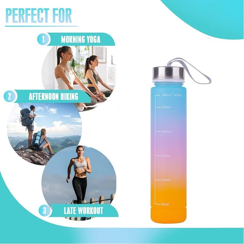 MOTIVATIONAL WATER BOTTLE (300 ML)