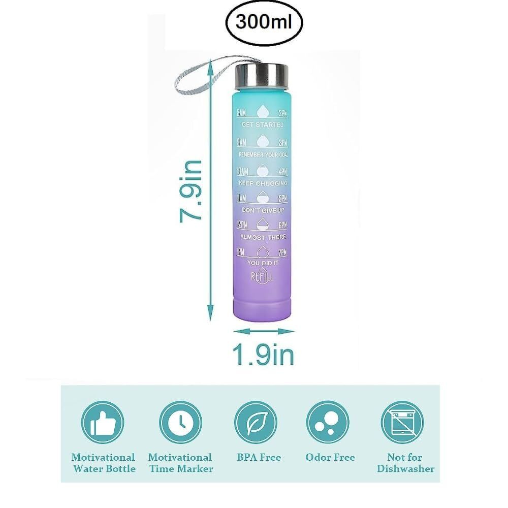 MOTIVATIONAL WATER BOTTLE (300 ML)