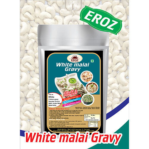 White Malai Gravy - Grade: Food Grade