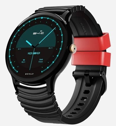 Boult Audio Ripple Round Dial Health Tracking Smartwatch with 1.39inch Round HD Screen