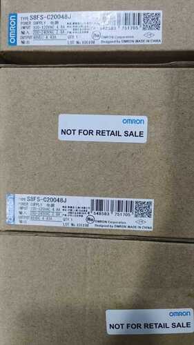 OMRON POWER SUPPLY, S8FS-C20048J(100-120VAC)