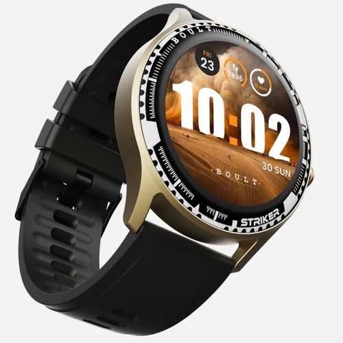 Boult Audio Striker Premium Round dial smartwatch with 1.3-inch HD Display