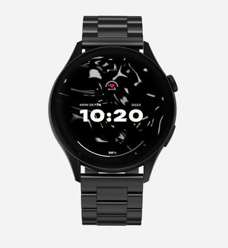 Boult Audio Striker Pro (M) Premium Round Dial Smartwatch with 1.43-inch AMOLED Screen