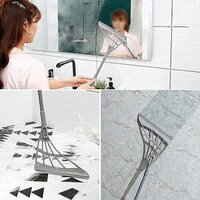 Wiper Multifunction Magic Broom - Silicone, 15x15x10 Cm, Multicolor | 2-in-1 Design For Sweeping & Wiping, Lightweight & Universal Fit For All Hard Floors