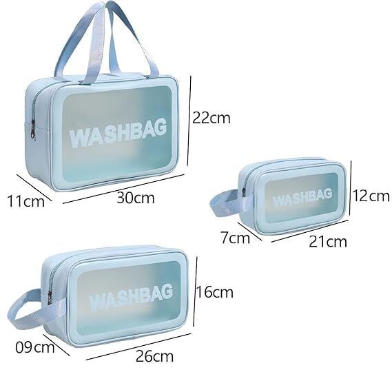 WASH BAG 3 PIECES