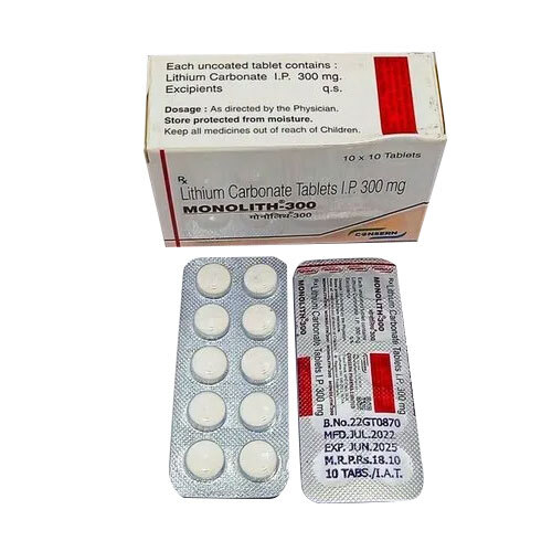 LITHIUM CARBONATE PR TABLETS 300mg