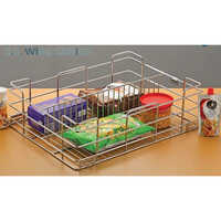 SS Wire Partition Basket