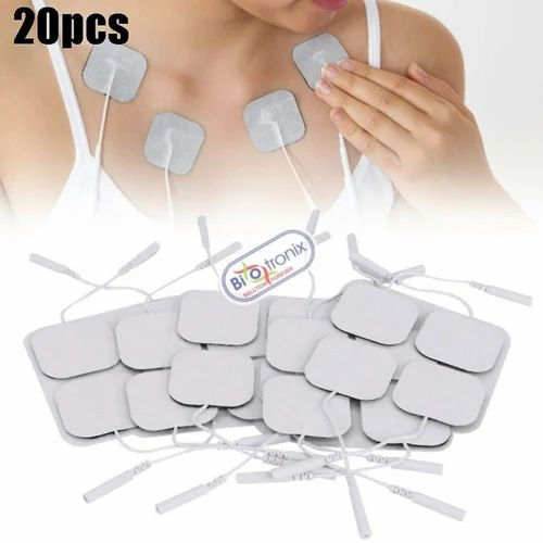 durable self-adhesive electrode pads for pulse massagers