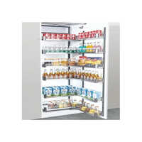 Soft Close Glass  Pantry Unit With Bidding