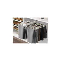 Soft Close Top Mounted Double Side Trouser Rack