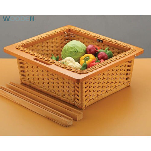 Wooden Vegetable Basket