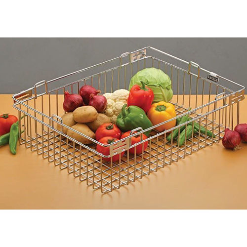 Ss Wire Vegetable Basket - Color: As Per Requirement