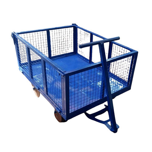 Platform Trolley With Cage - Attributes: Durable