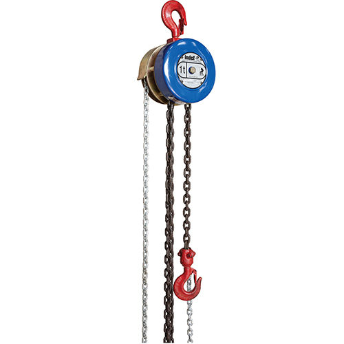 Model-P Manual Chain Pulley Block - Color: Multicolor