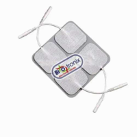 Long-lasting Self-adhesive Electrode Pads For Tens And Ems Units - Durable 50x50mm, 24 Electrodes | Compatible With Multiple Stimulators, Comfortable For All Skin Types