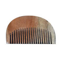 Beard Neem Wood Combs - Neem Wood, 14 Cm, Different Colors | Suitable For All Ages, Gentle On Scalp, Reduces Hair Breakage