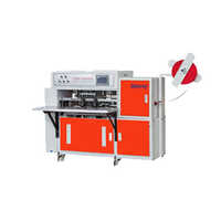 Automatic Handle Loop Making Machine - Color: Orange White