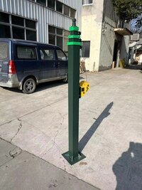 टेलीस्कोपिक मैन्युअल विंच संचालित मास्ट