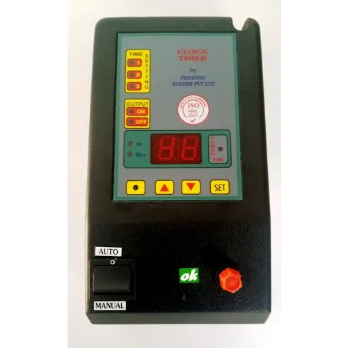 Digital Street Light Timer - Color: Black