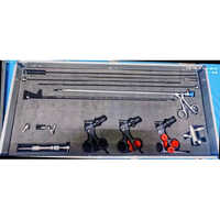 Medical Adult Rigid Bronchoscope Set - Material: Steel