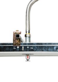 Ul&fm Braided Flexible Sprinkler Hose - Color: Silver