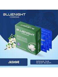 Blue Night condom BLNGT-JSMN