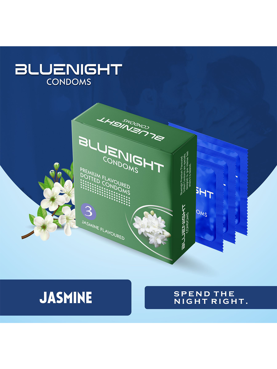 Blue Night condom BLNGT-JSMN