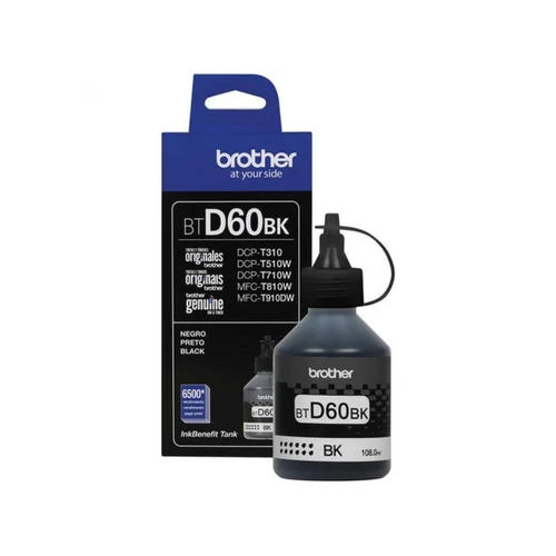 Brother Btd60Bk Ink Bottle - Color: Black