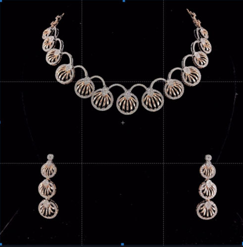 Real Diamond Necklace set1