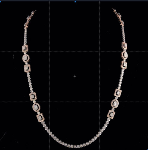 Real Diamond Necklace set 1