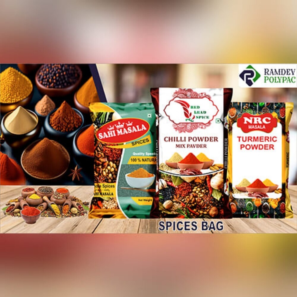 Spices Laminated Bag - Bag Type: Stand Up Pouch
