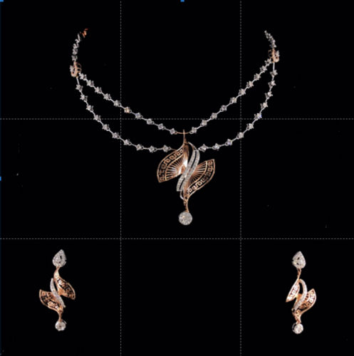 Real Diamond Necklace Set 7