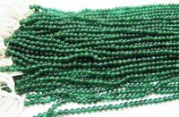 Natural Green Aventurian Round Plain 4-5mm Beads Strand 13 Inches Long