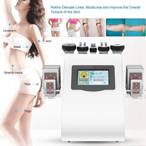 Ultrasonic Cavitation Machine 5 in one with Face RF Body RF Vacuum RF Slimming Machine